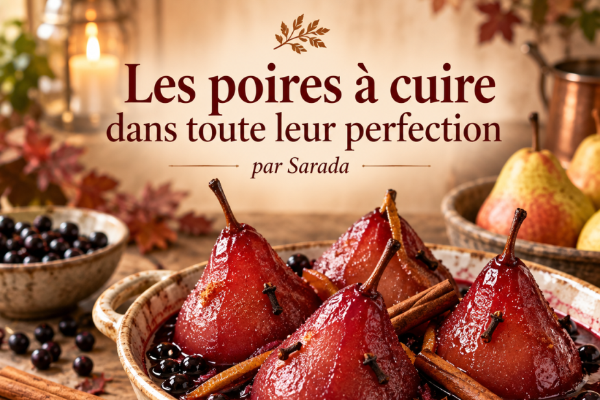 Les poires à cuire dans toute leur perfection par Sarada
